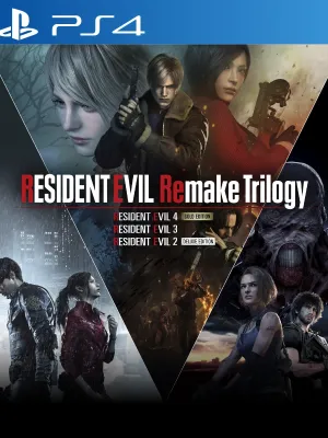 Resident Evil Remake Trilogy PS4